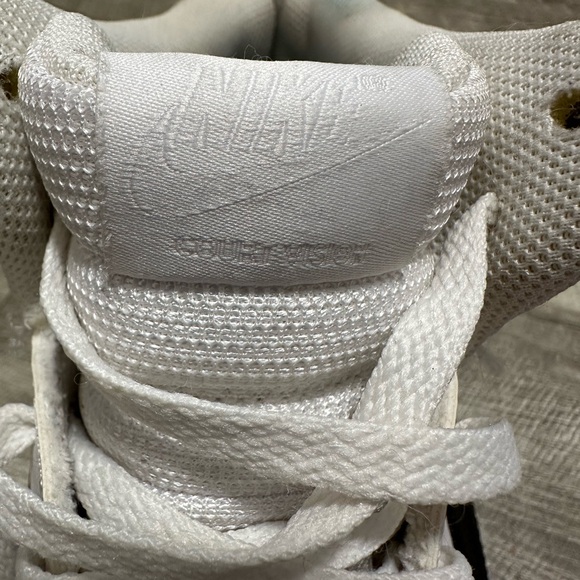 Men’s Nike Court Vision 13 Mid Next Nature Basketball Shoes Leather White Black - Picture 7 of 8